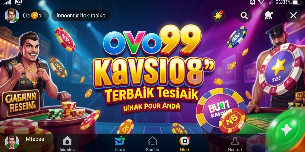 Gameplay OVO99 yang imersif dengan banyak pilihan permainan Kasino.