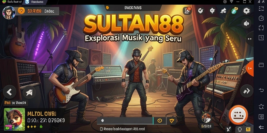 Tampilan gameplay SULTAN88 yang penuh warna dan menarik.