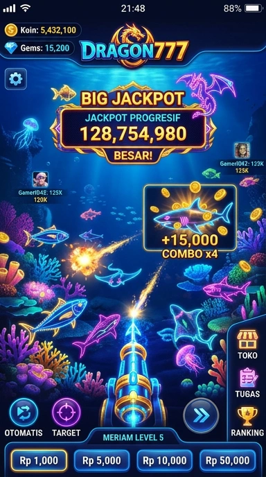 Tampilan antarmuka dragon777 yang menarik dan mudah digunakan.